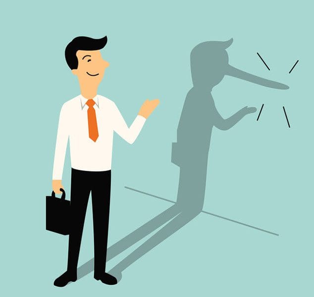 دروغی که ما به خودمان می گوییم