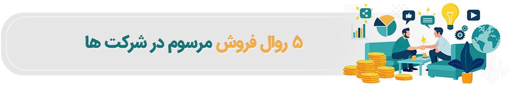 روال فروش مرسوم درشرکتها