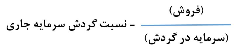 نسبت گردش سرمایه جاری